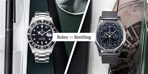 rolex vs breitling price